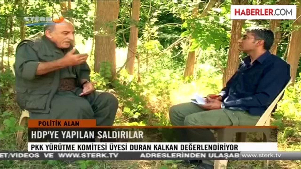 PKK'lı Duran Kalkan; Bizde Herkesin Rolü Var