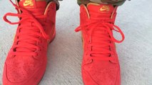 nike dunk sb high cny yoth  on feet