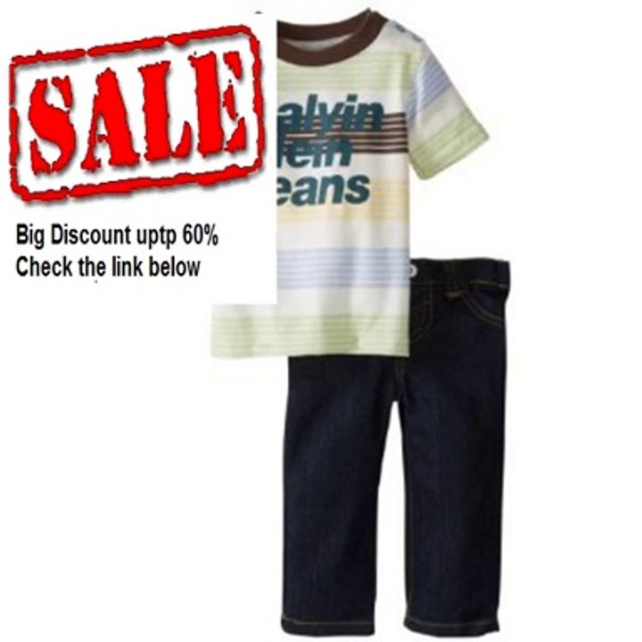Cheap Deals Calvin Klein Baby-Boys Infant Stripes Tee with Jeans Review