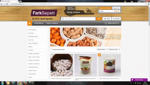 Gürsoy Naturel Fındık İçi