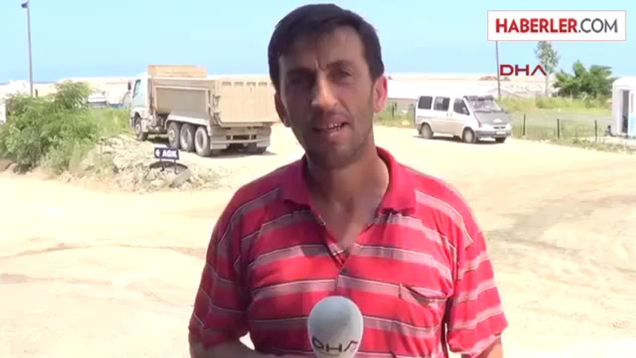 Ordu Giresun Havalimanı İnşaatı İçin 138 Kamyonla, Günde 65 Bin Ton Taş Taşınıyor