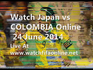 Watch Japan vs COLOMBIA
