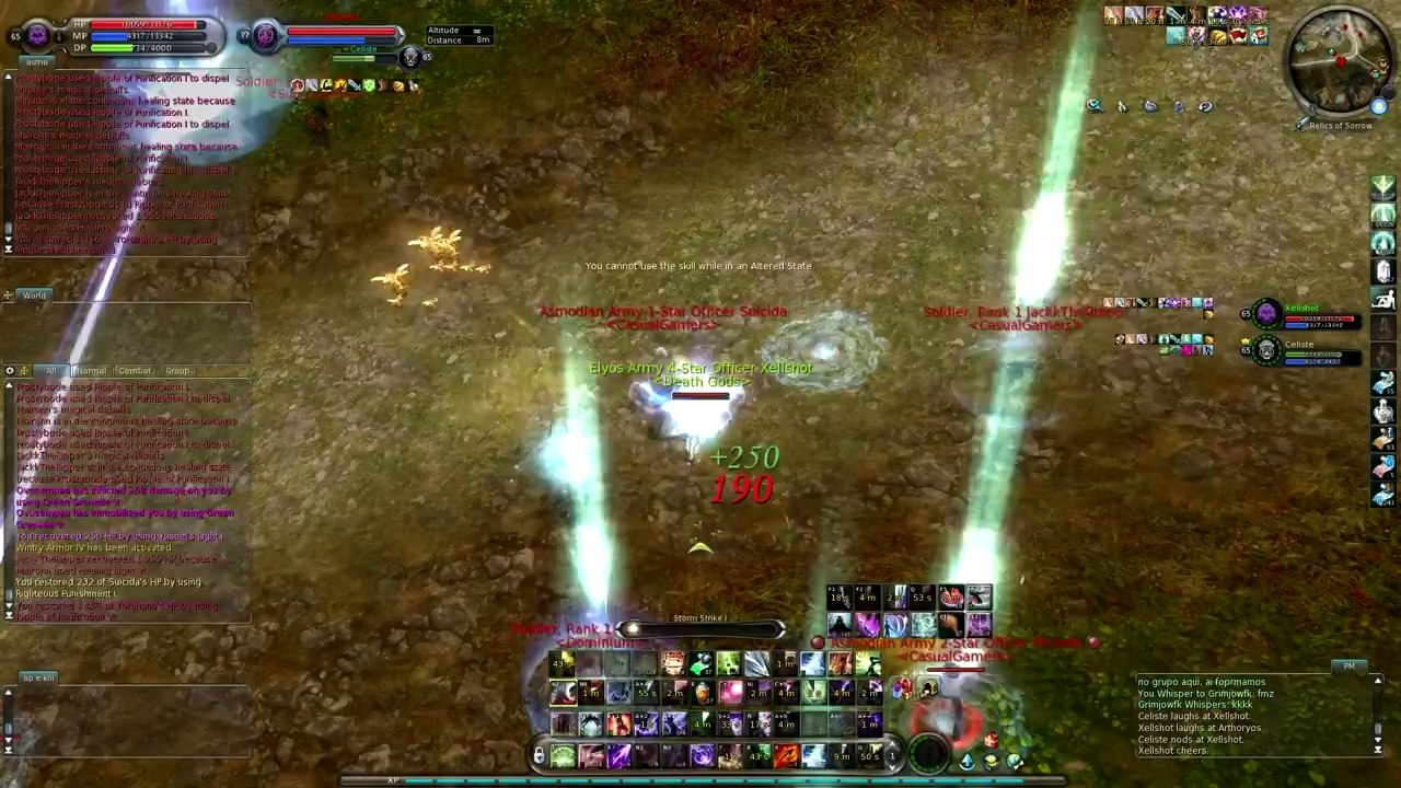 Aion Online 4.5 Sorcerer PVP Videosu #5