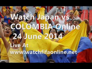 Watch Japan vs COLOMBIA Online Stream
