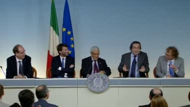Roma - Centenario Grande Guerra, presentazione concerto di Riccardo Muti (23.06.14)