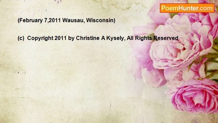 Christine A Kysely - Without Deep Darkness ~ Haiku