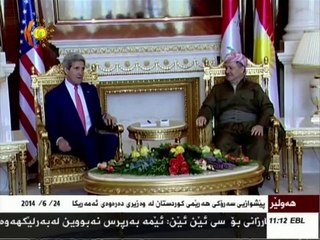John Kerry visita região autônoma curda do Iraque