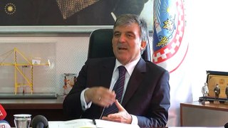 Cumhurbaşkanı Gül, Tekirdağ Belediyesi’ni Ziyaret Etti