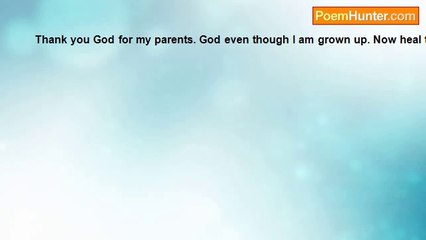 Susie Sunshine - Thank you God for my parents