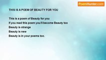 Shalom Freedman - This Is A Poem Of Beauty For You