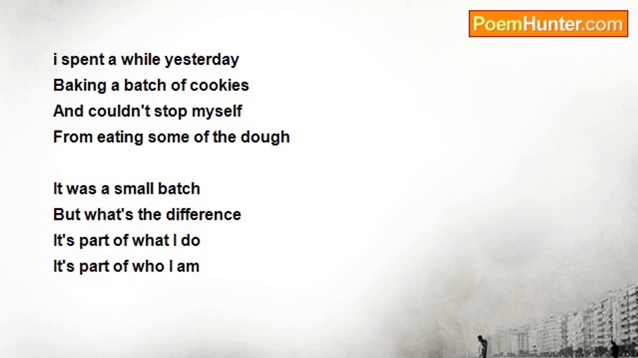 Jerry Abrahamson - Baking Cookies