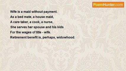 Rm.Shanmugam Chettiar. - A Wife and Her Benefits