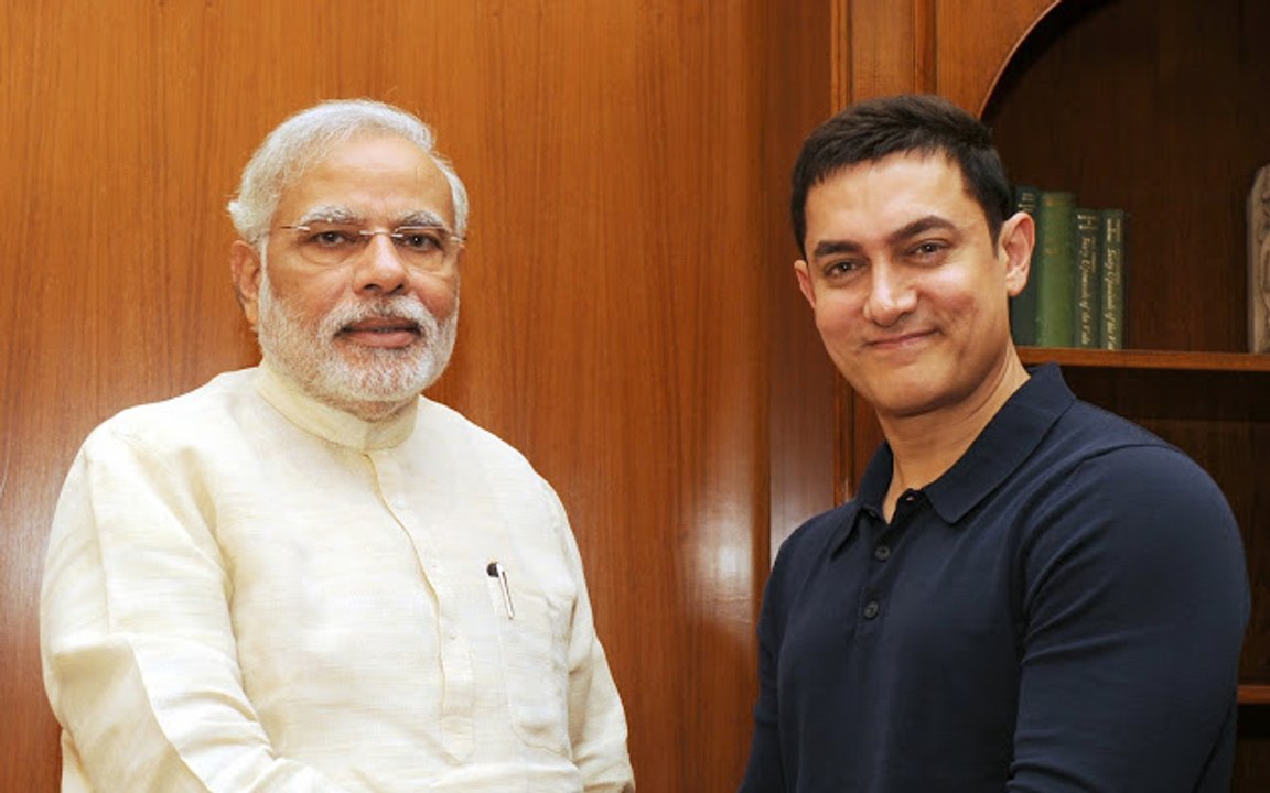 Aamir Khan Meets Narendra Modi