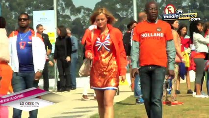 Los chilenos apoyaron al holandés 'Van A. Perder'