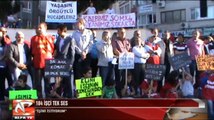Aliağalı İşçilerden Serkan Acar Protestosu