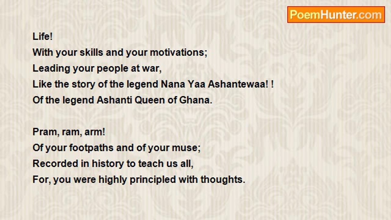 Edward Kofi Louis - Nana Yaa Asantewaa