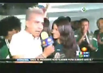 Elenco 'La Gata' festejó la Selección Mexicana