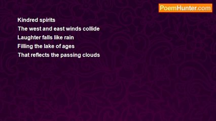 Thomas Donnelly - Memory Tanka 13 - Kindred Spirits