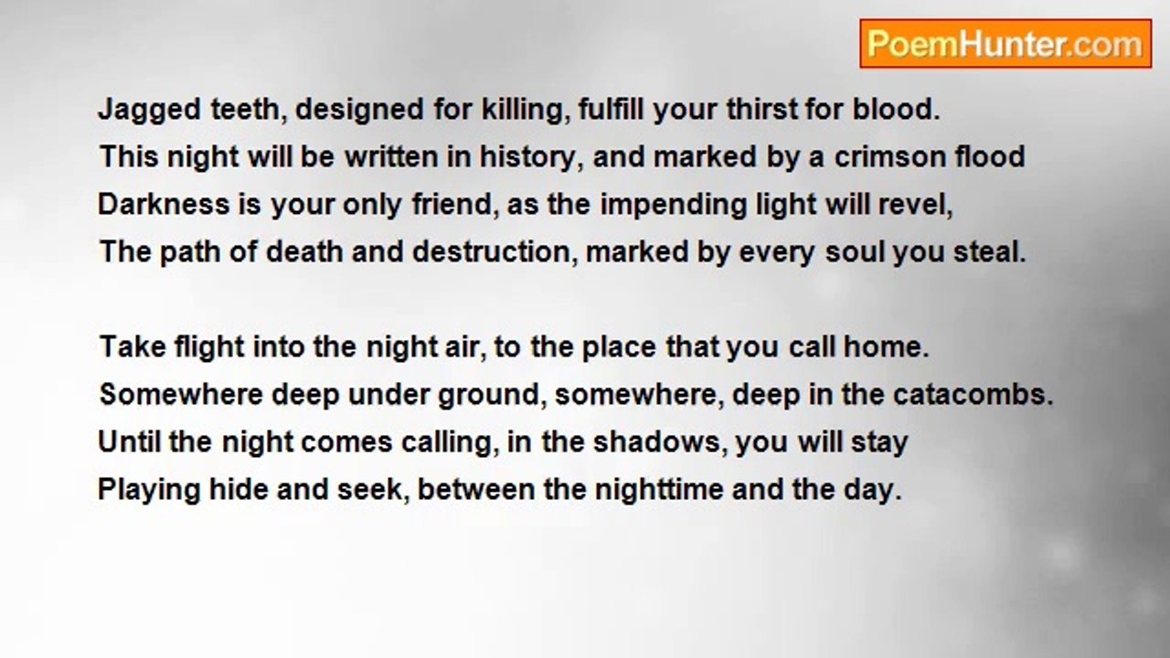 Poison 9901 - 'Hide and seek from the shadows' into the Night