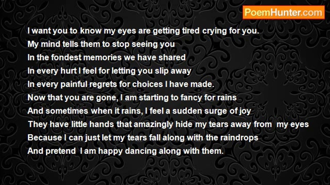 Roldan Escanan Go - Sometimes When it Rains