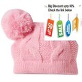 Cheap Deals Mud Pie Baby-Girls Newborn Pom Pink Cable Knit Hat Review