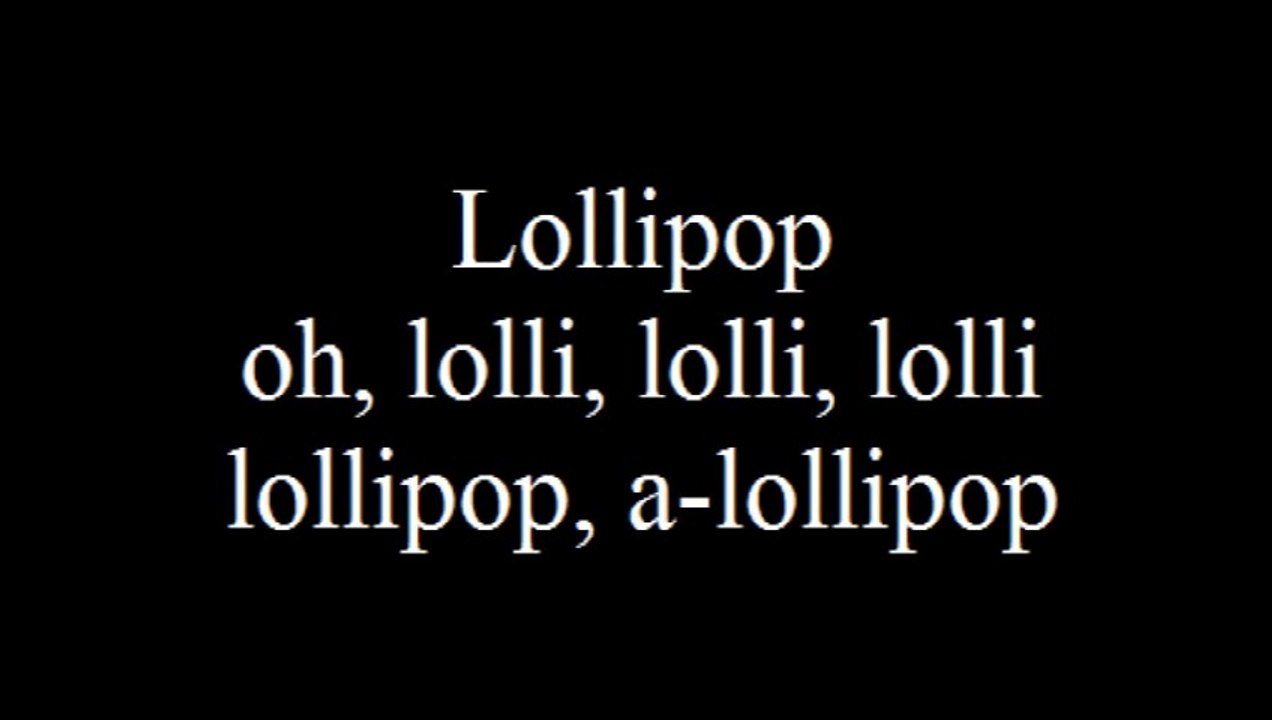 The Chordettes Lollipop with Lyrics (Oh, Lolli, Lolli, Lolli, Lollipop)