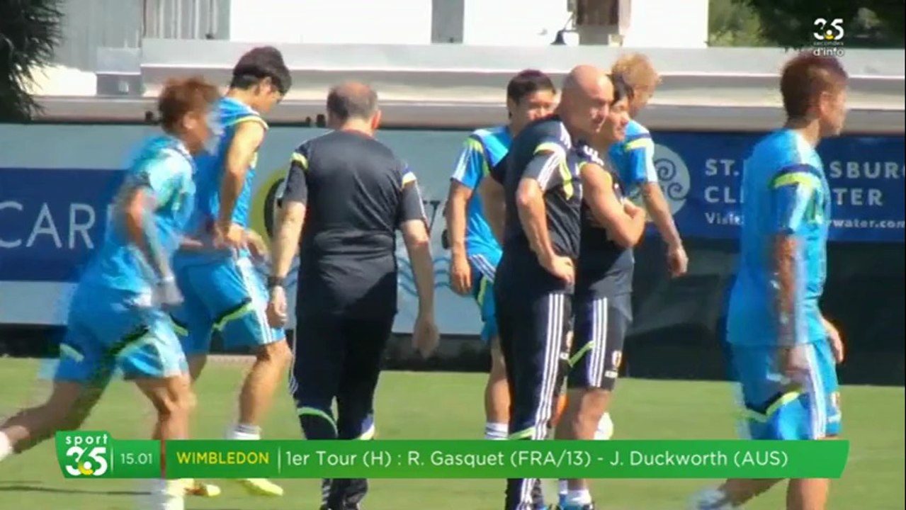 Avant match Italie - Uruguay