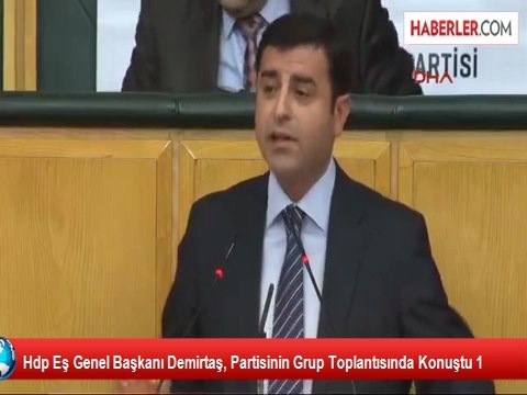 Hdp Eş Genel Başkanı Demirtaş, Partisinin Grup Toplantısında Konuştu 1