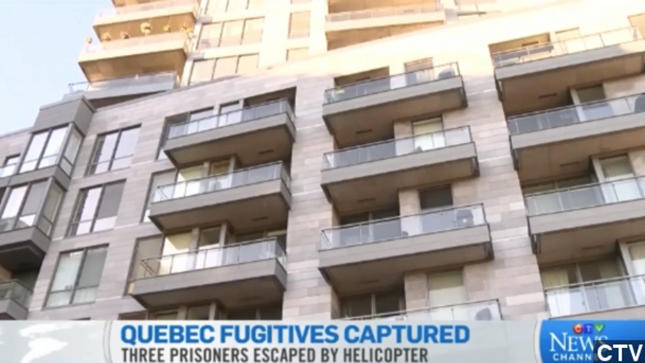Police Capture Prisoners Who Escaped By Helicopter