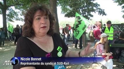 Grève SNCF: baroud d'honneur de SUD-Rail