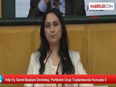 Hdp Eş Genel Başkanı Demirtaş, Partisinin Grup Toplantısında Konuştu 5