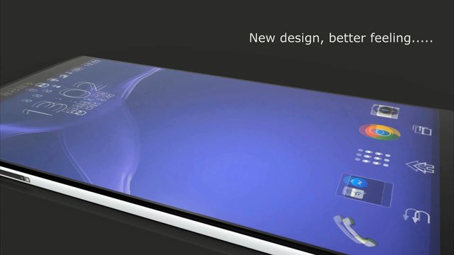 Concept de Sony Xperia Z3 avec écran QHD