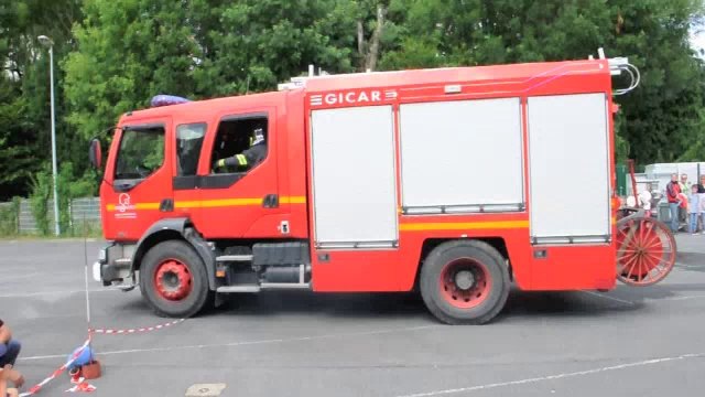 Maubeuge : Une simulation d'incendie lors de la journée portes ouvertes chez les pompiers