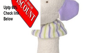 Discount Under the Nile Elephant Rattle - Lilac Stripe Review