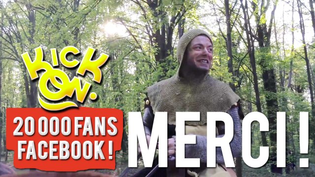 Guenièvre remercie nos 20.000 fans Facebook pour le bon moment qu'elle va passer.