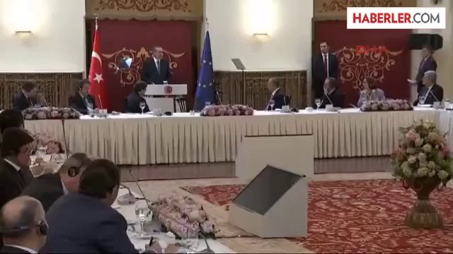 Başbakan Recep Tayyip Erdoğan, AB Büyükelçileri ile Ankara Palasta Yemeğe Katıldı 6