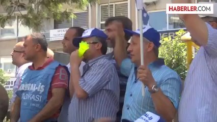 Şişecam işçilerinin grevi sürüyor -