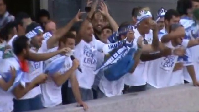 LEGANÉS EUFÓRICO POR LA SUBIDA DEL C.D. LEGANÉS A SEGUNDA