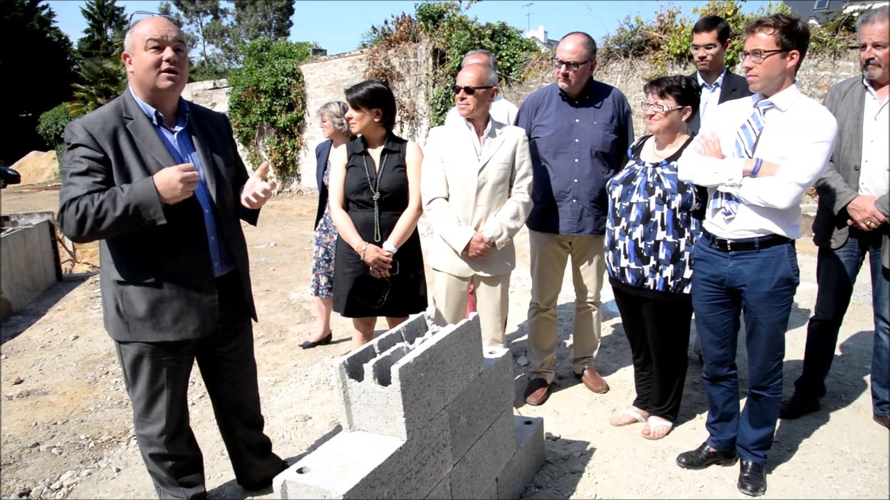 La première pierre de la mairie annexe de Kerfeunteun posée !
