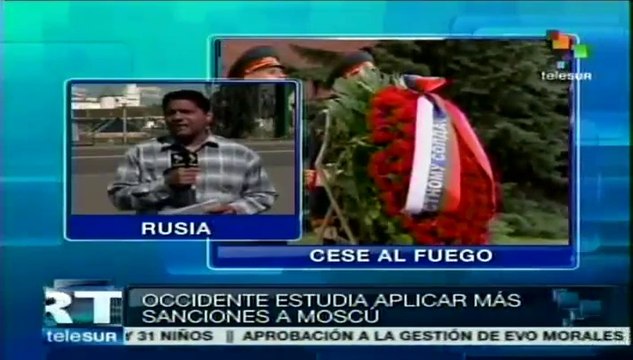 Aplauden soberanistas de Donetsk cese al fuego en la región