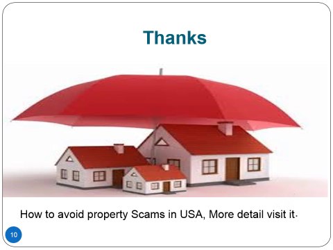 Common Property Scams in USA to Avoid