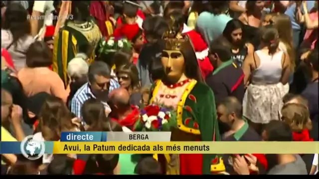 TV3 - Els Matins - La Patum dedicada als nens i nenes