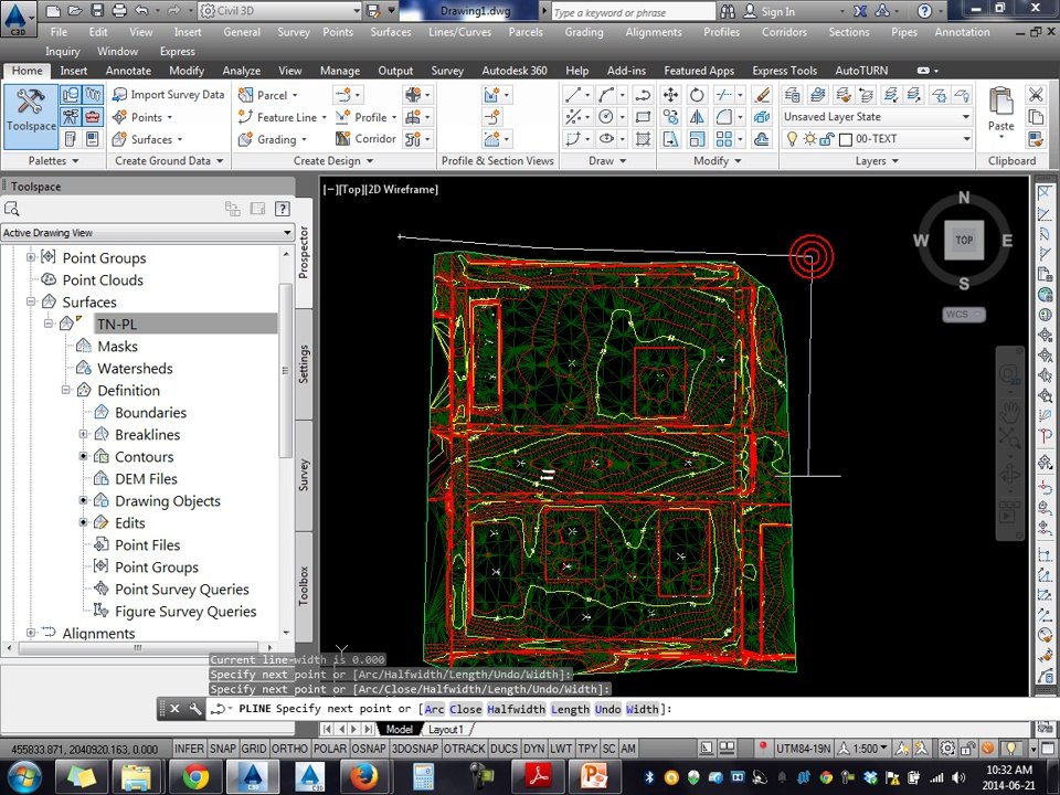 Tutoriales RG - AutoCAD Civil 3D 2014 - 20-AGREGAR BLOQUES BREACKLINES Y BOUNDARY A SUPERFICIE