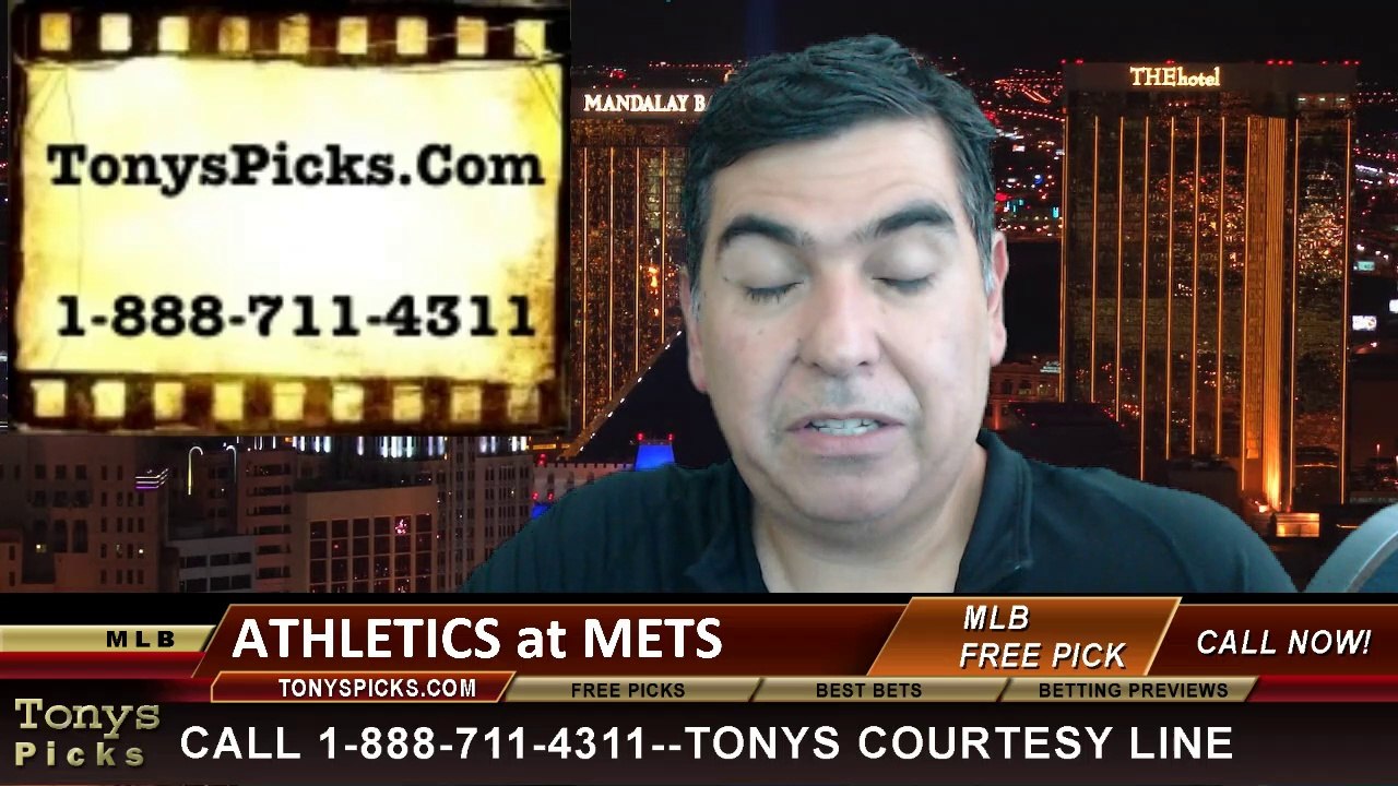 New York Mets vs. Oakland Athletics Pick Prediction MLB Odds Preview 6-24-2014