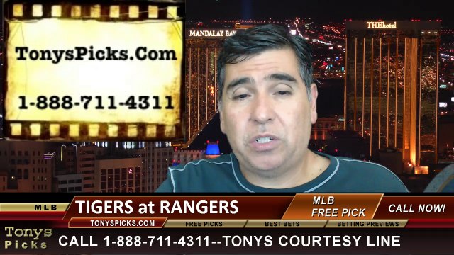 Texas Rangers vs. Detroit Tigers Pick Prediction MLB Odds Preview 6-24-2014