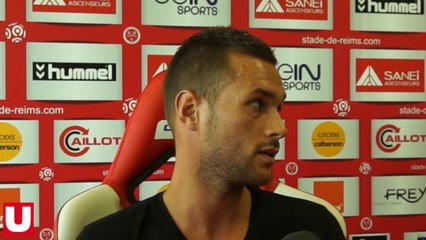 Présentation de Grégory Bourillon, nouveau milieu de terrain du Stade de Reims