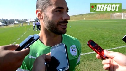 CM 2014 ALG-RUS J-2 reaction de Mehdi Lacen