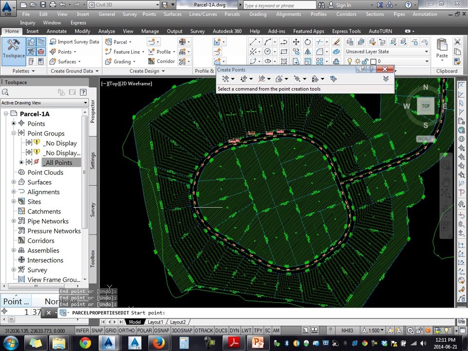 Tutoriales RG - AutoCAD Civil 3D 2014 - 25-PARCELS-01