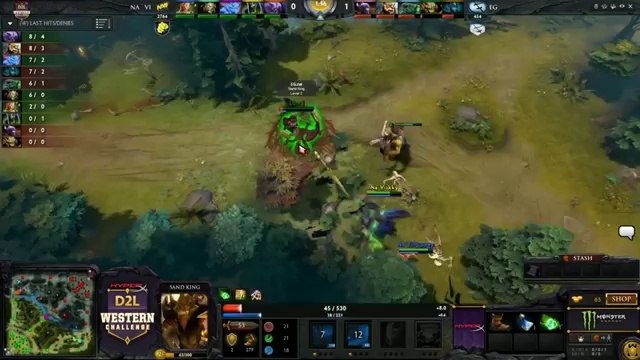 HyperX D2L Western Challenge Grand Finals - Evil Geniuses vs Na'Vi (Game 1)