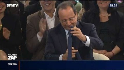 Politicozap: Quand Hollande blague sur sa cravate - 24/06